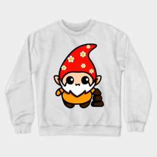 Cute Daisy Gnome Kawaii Crewneck Sweatshirt